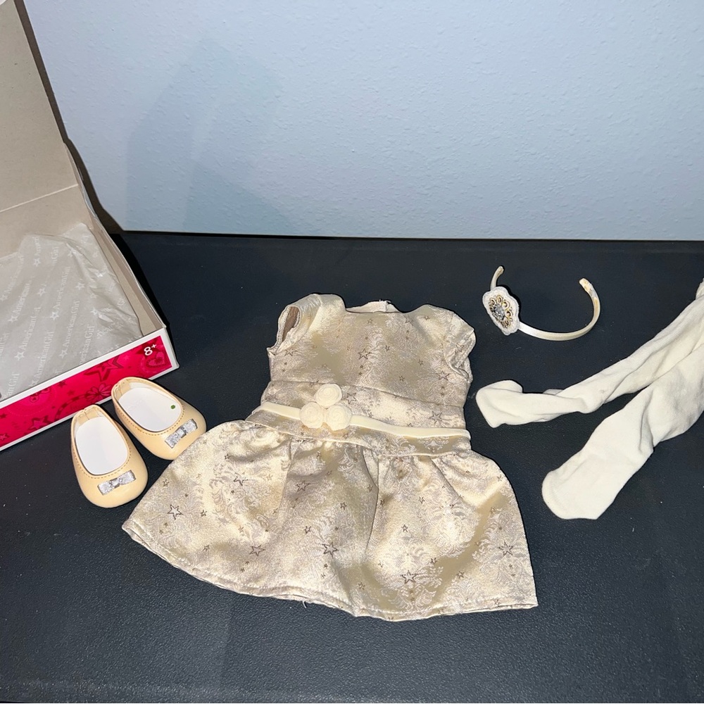American Girl Brocade Holiday Dress - Retired Item